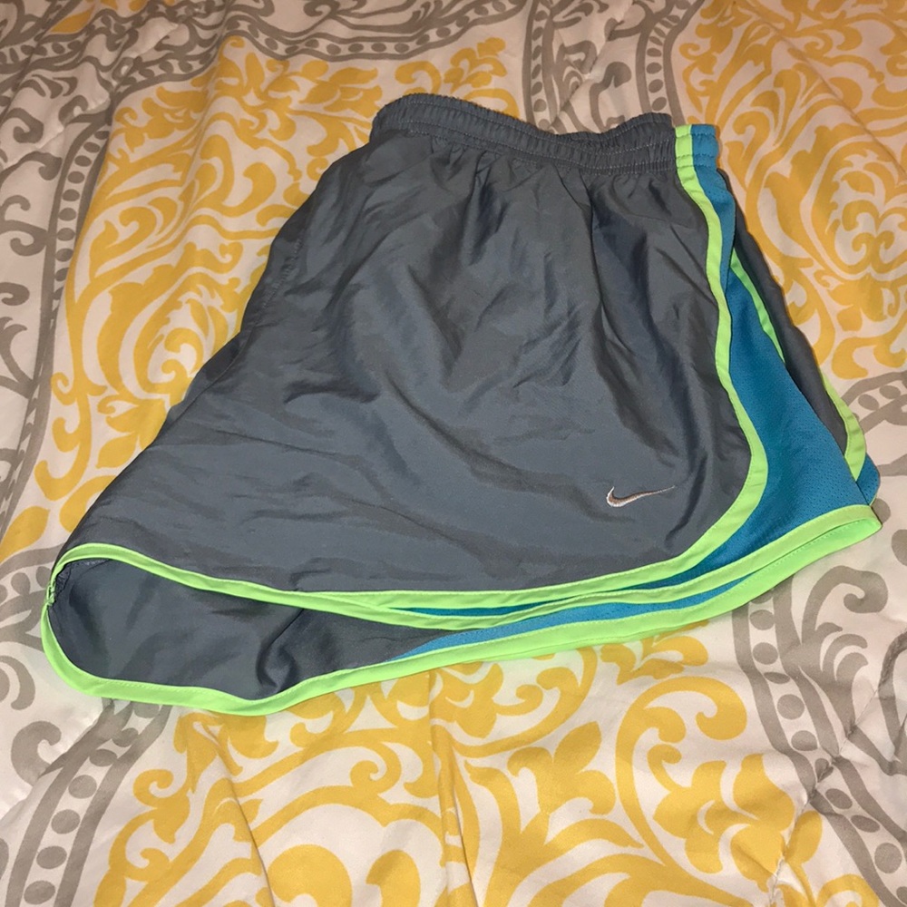 Nike shorts (matches w/ green dri-fit T-shirt)